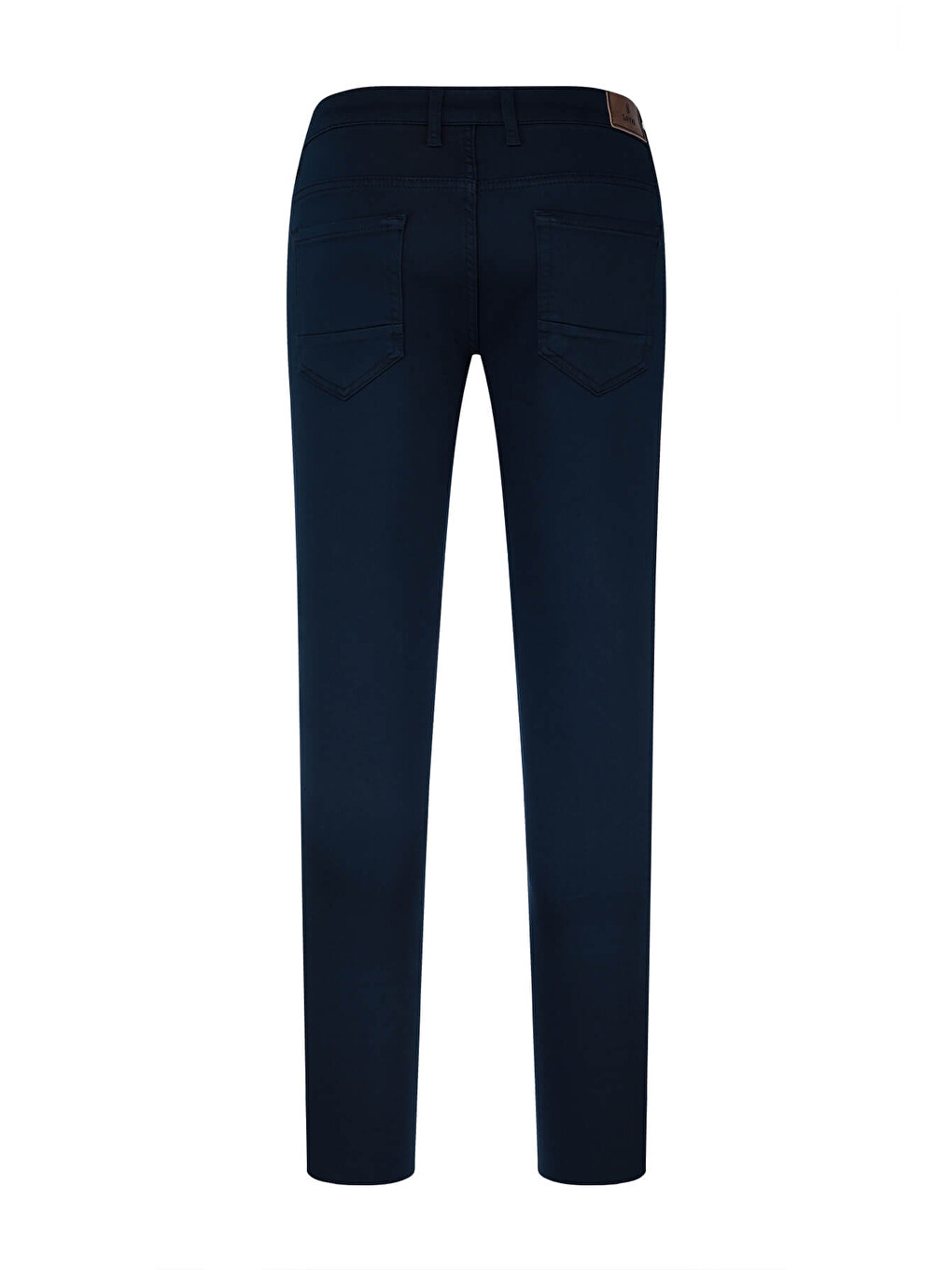 Lacivert Slim Fit Pamuklu 5 Cep Kanvas Pantolon-2