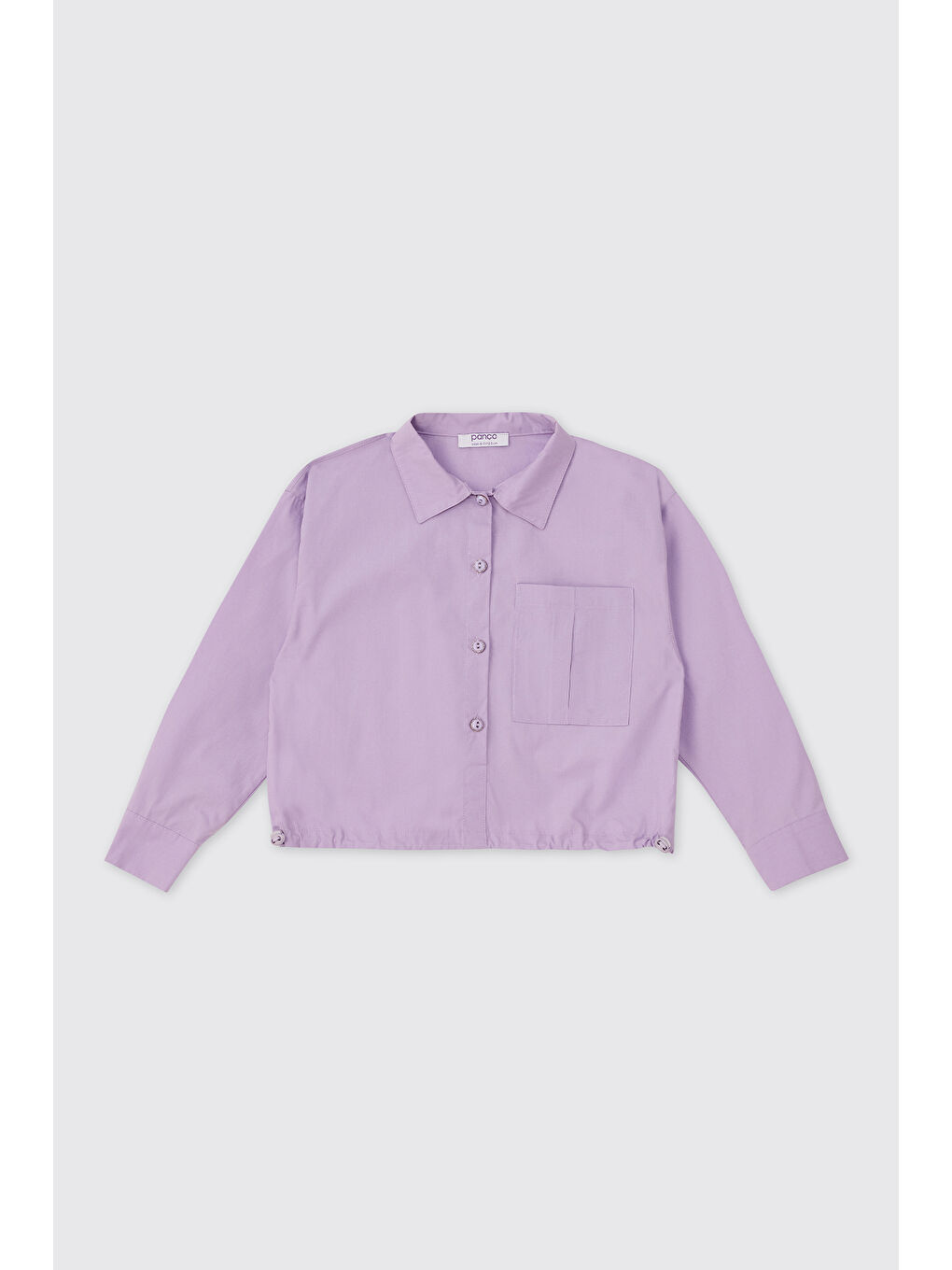 Kız Çocuk Lila Gömlek