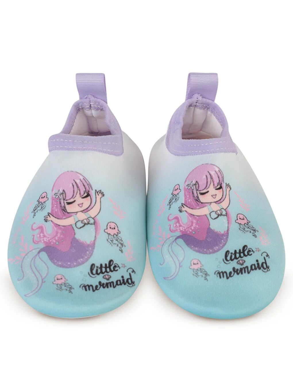 Girls Deniz Kızı Baskılı Tabanlı 21-25 Numara Deniz Ayakkabısı - Yeşil 22-1