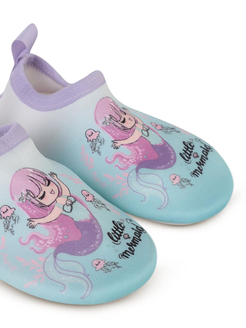 Girls Deniz Kızı Baskılı Tabanlı 21-25 Numara Deniz Ayakkabısı - Yeşil 22-3