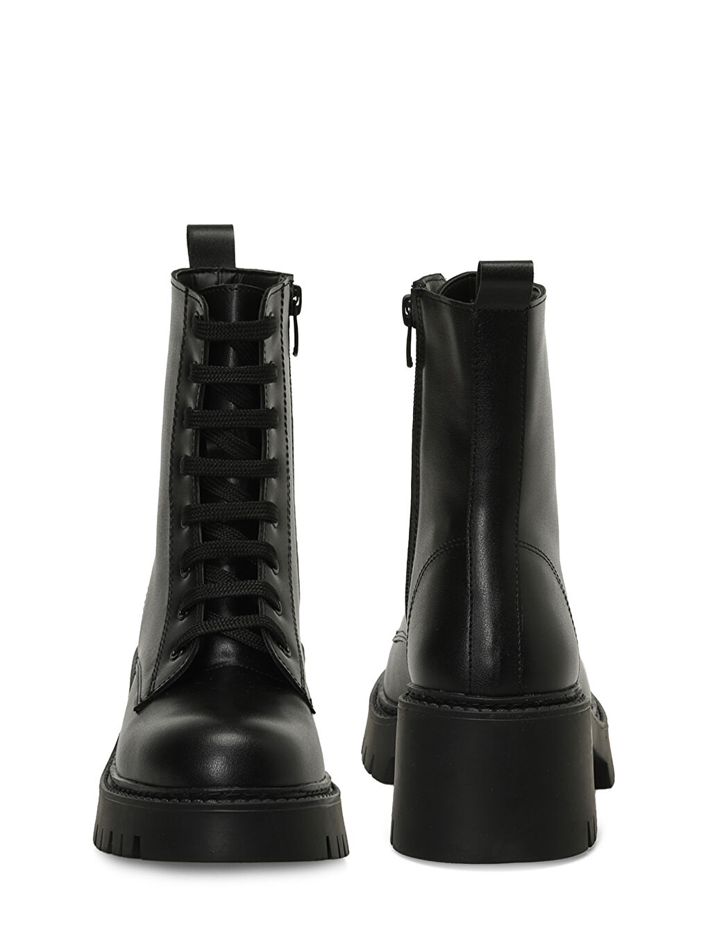 PAULA 4PR Siyah Kadın Topuklu Bot-4