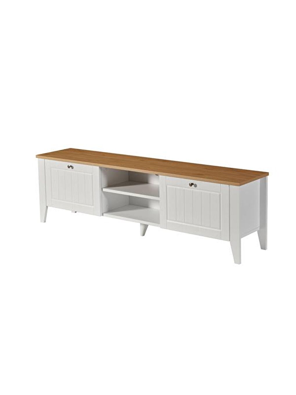 Mona Tv Ünitesi - Beyaz / Sepet - 160 cm-3