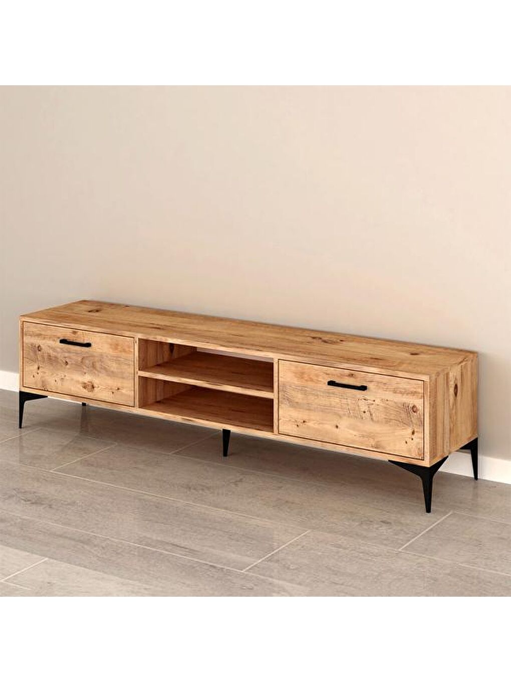 Kahverengi Nova Tv Ünitesi - Atlantik Çam-2