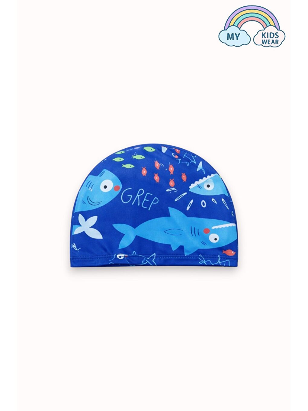 Pembe Erkek Çocuk Deniz Kombini 3’lü Set – Mayo, Havlu ve Bone 12582-3