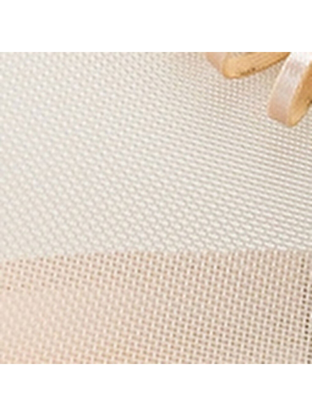 Bej Caitrin Fileli Saten Orta Topuklu Kadın Terlik-6