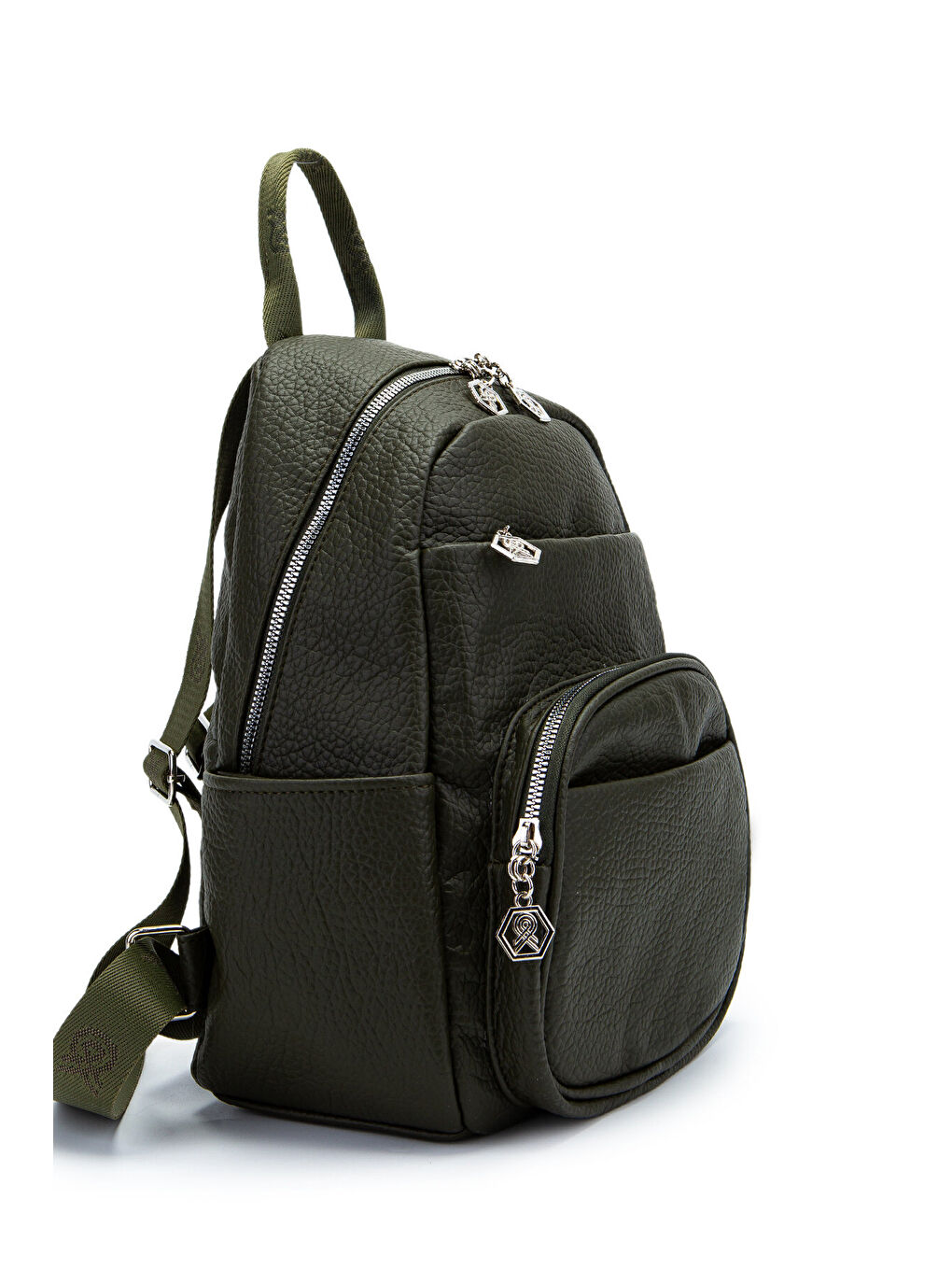 Çok Gözlü Holly Kadın Sırt Çanta Haki-1