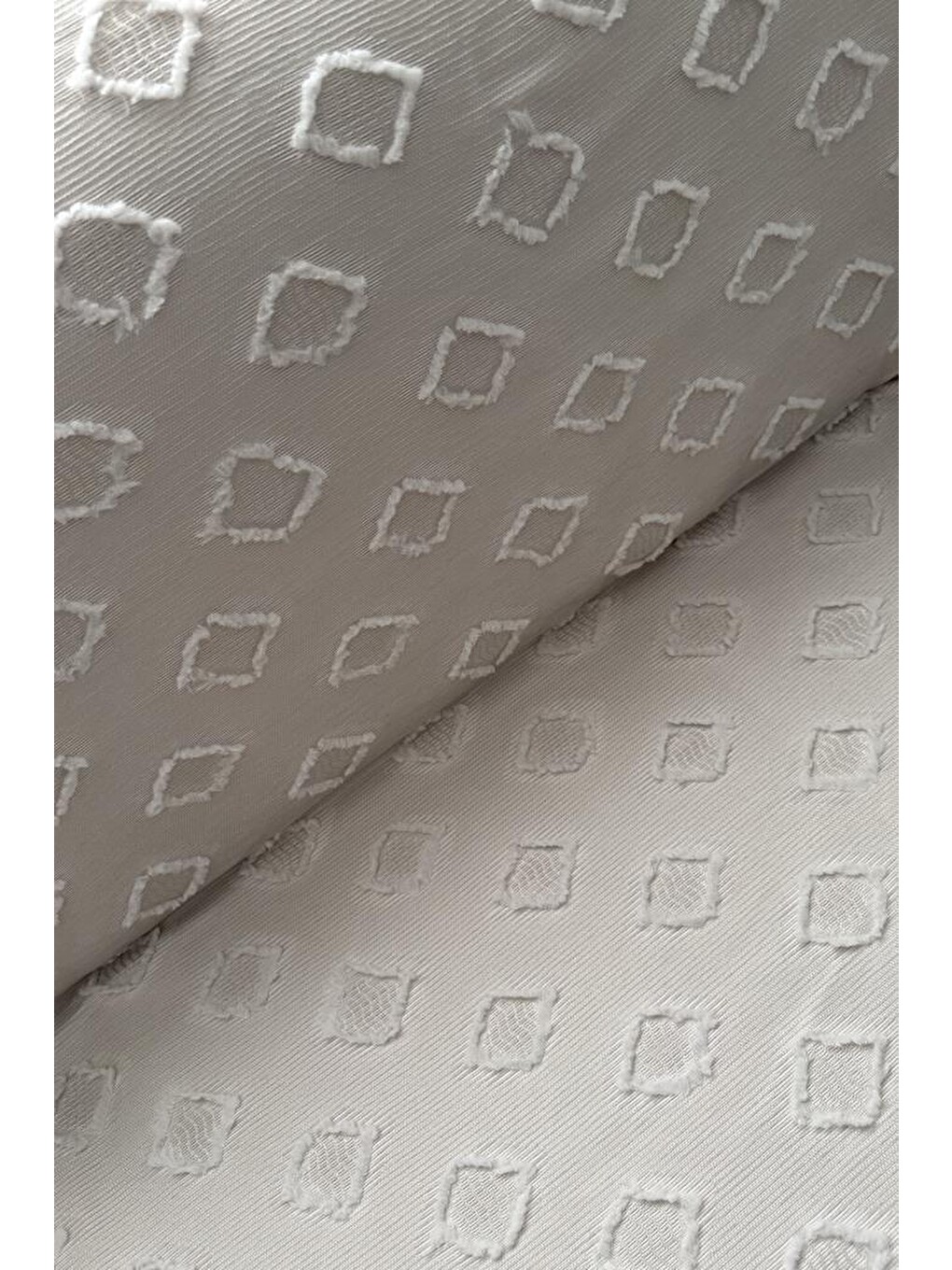 Bej Fitilli Pondü 170x210 Cm Kaymaz Taban Koltuk Örtüsü Vizon-2