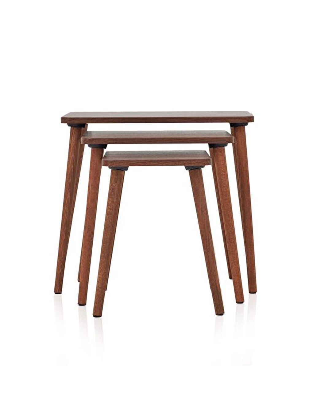 Kahverengi Aristo Zigon Sehpa - Ceviz-1