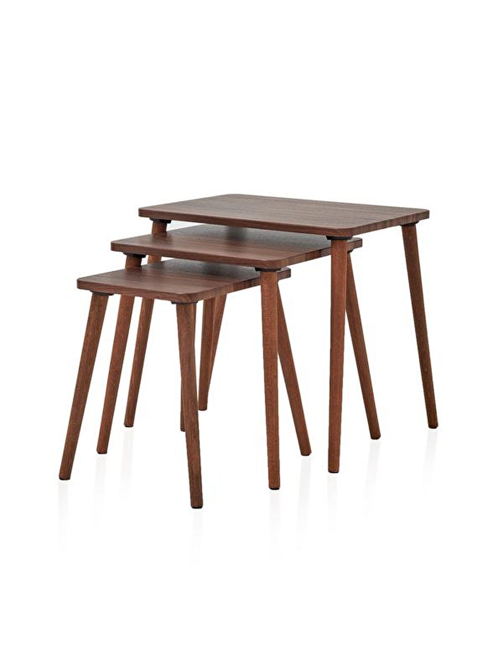 Kahverengi Aristo Zigon Sehpa - Ceviz-6