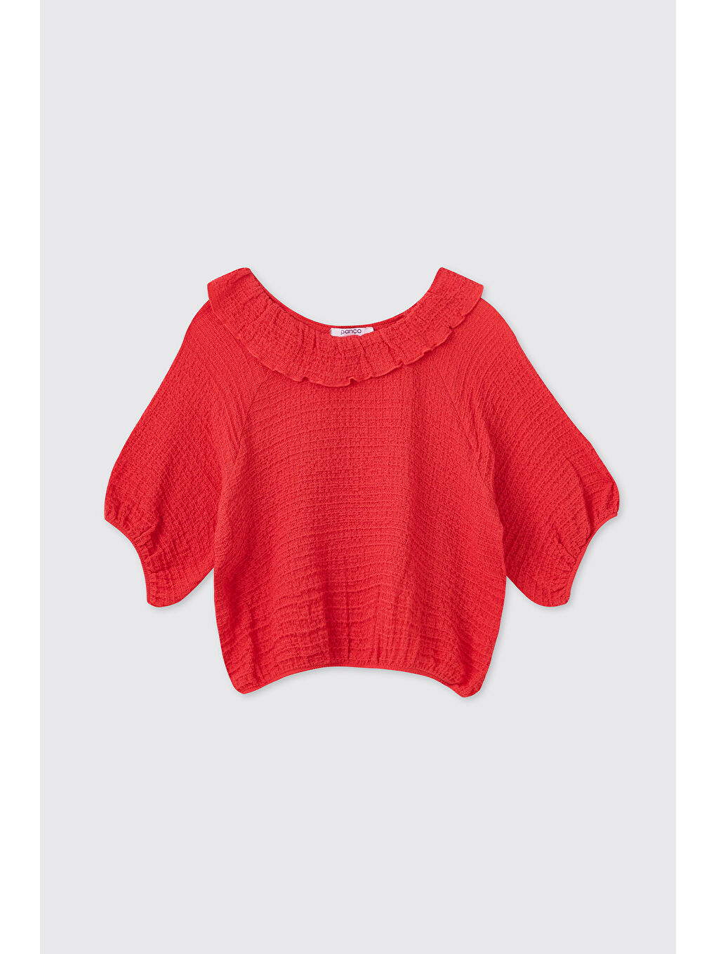 Kırmızı Kız Çocuk Nar Bluz