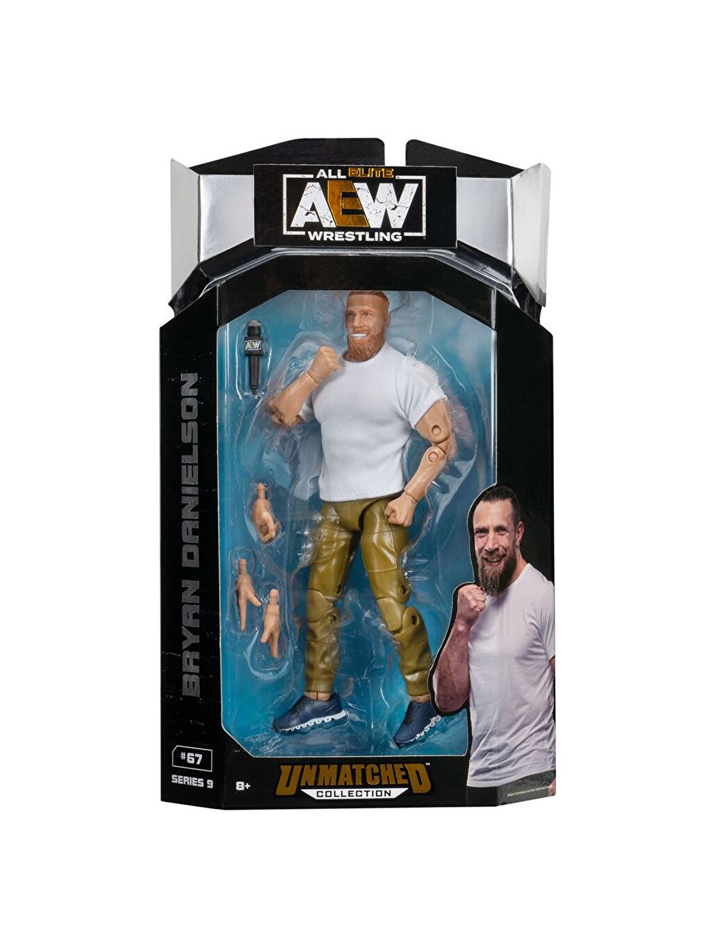 AEW Karakterleri Model Aksiyon Figürler S9 Bryan Danielson 67-4