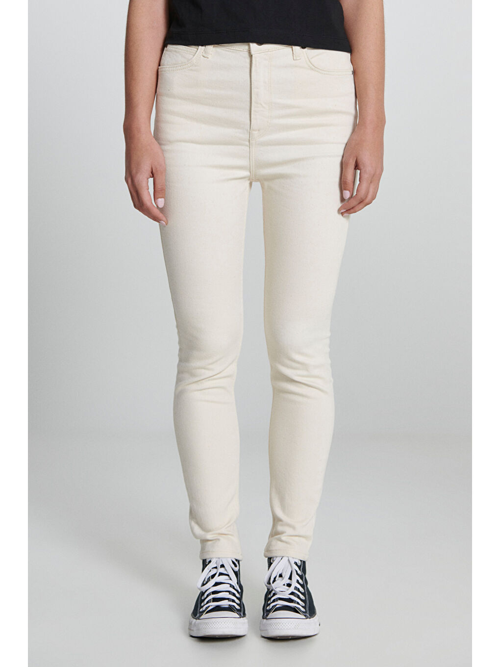 Lacivert Scarlett Skinny Fit Dar Kesim Yüksek Bel Esnek Jean Jean Pantolon-1