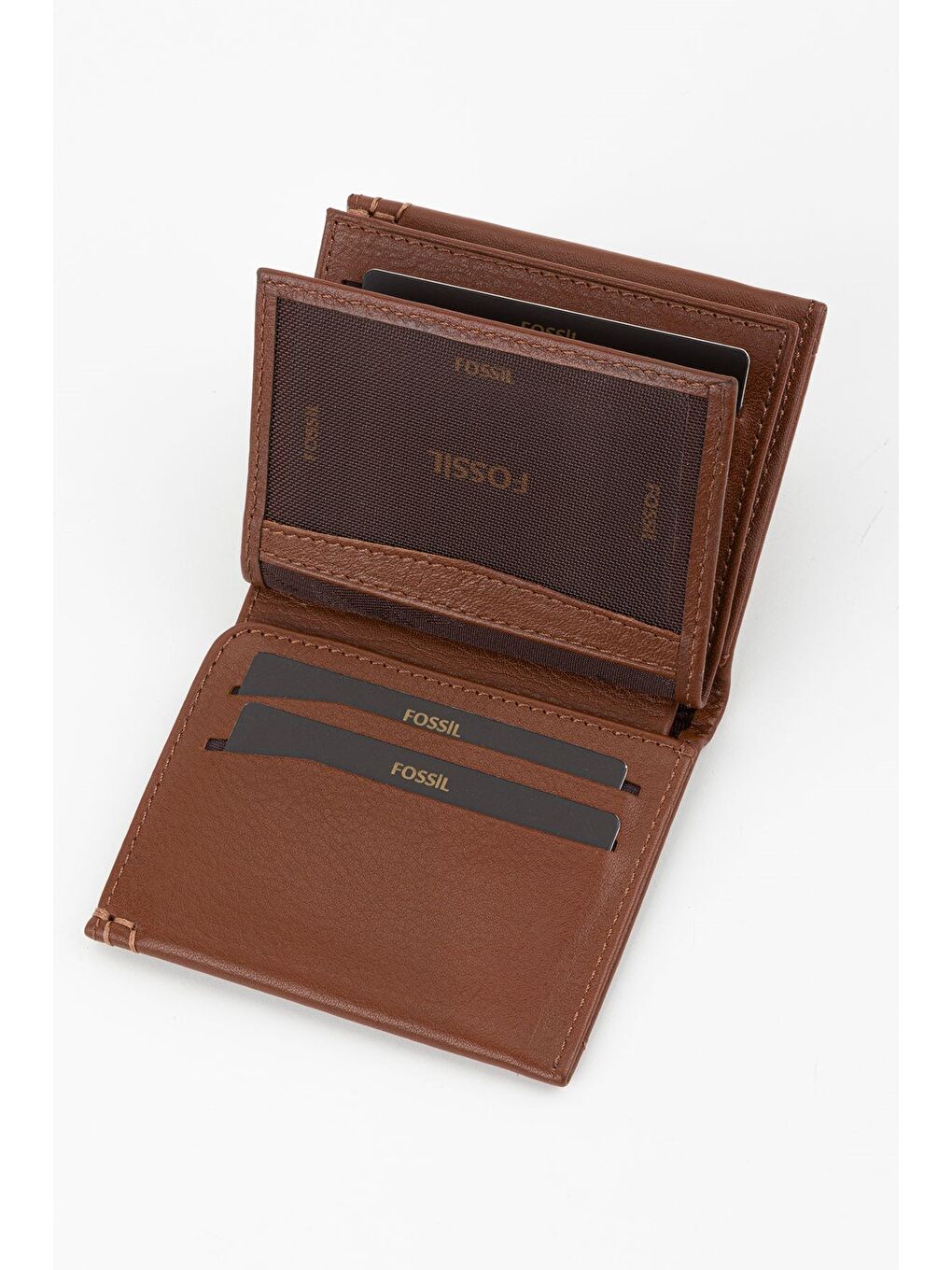 Kahverengi Kutulu Hakiki Deri Taba Dikey Erkek El Portföyü Cüzdan-4