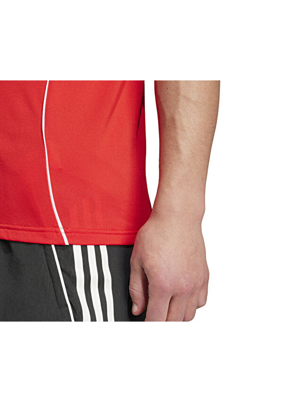 Tiro25c Erkek Futbol Polo Yaka Tişört Jy1802 Kırmızı-4