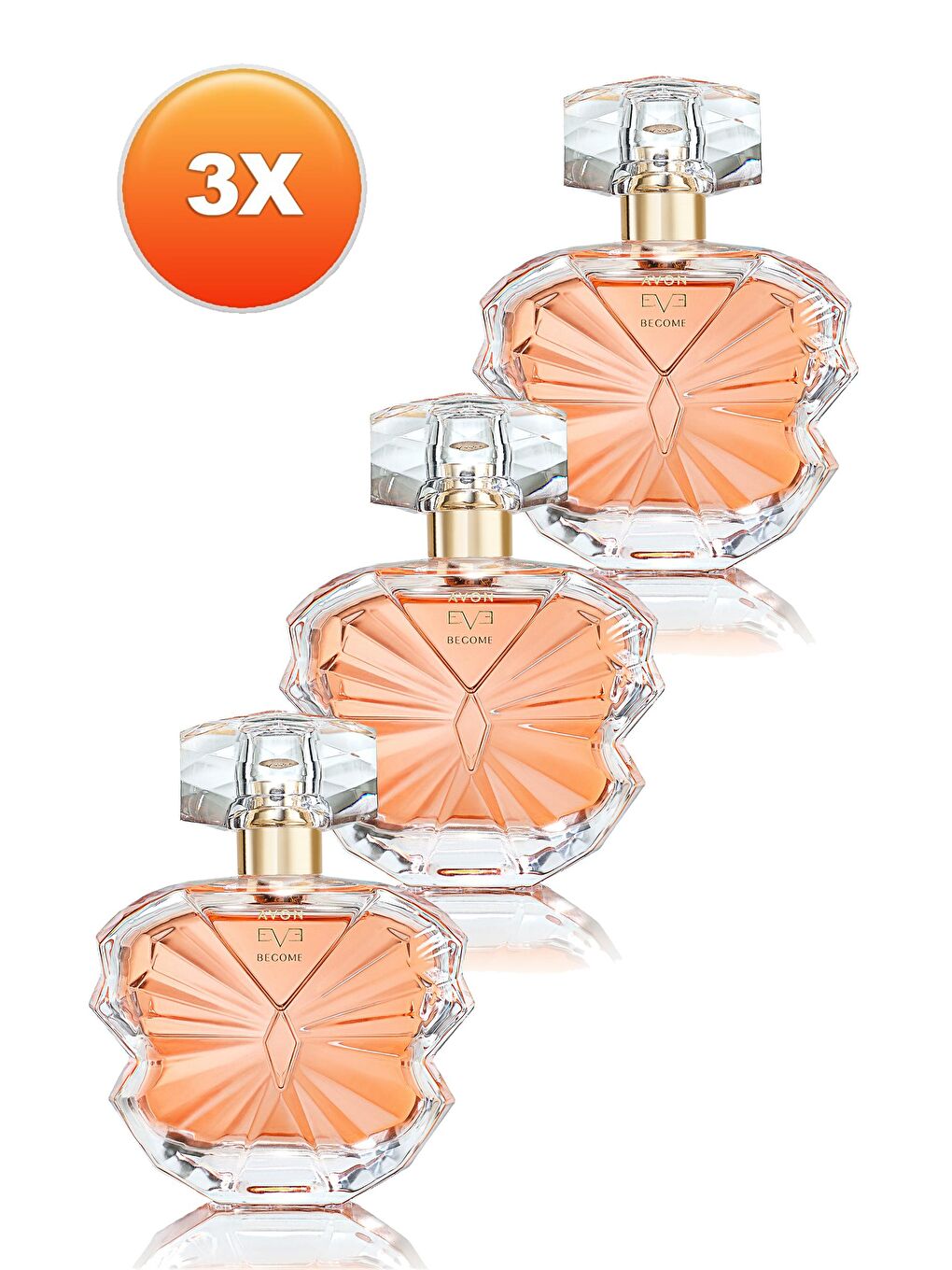 AVON Eve Become Kadın Parfüm Edp 50 Ml. Üçlü Set - 1