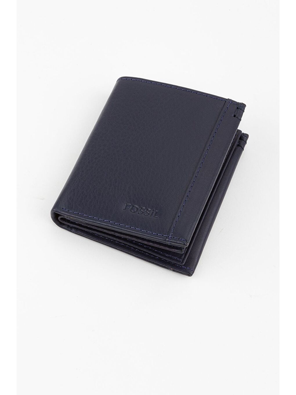 Lacivert Kutulu Hakiki Deri Taba Dikey Erkek El Portföyü Cüzdan-5