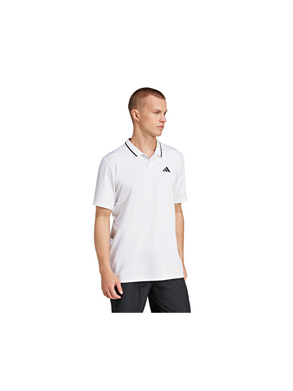 Club Pique Polo Erkek Tenis Polo Tişört Jd8644 Beyaz-2