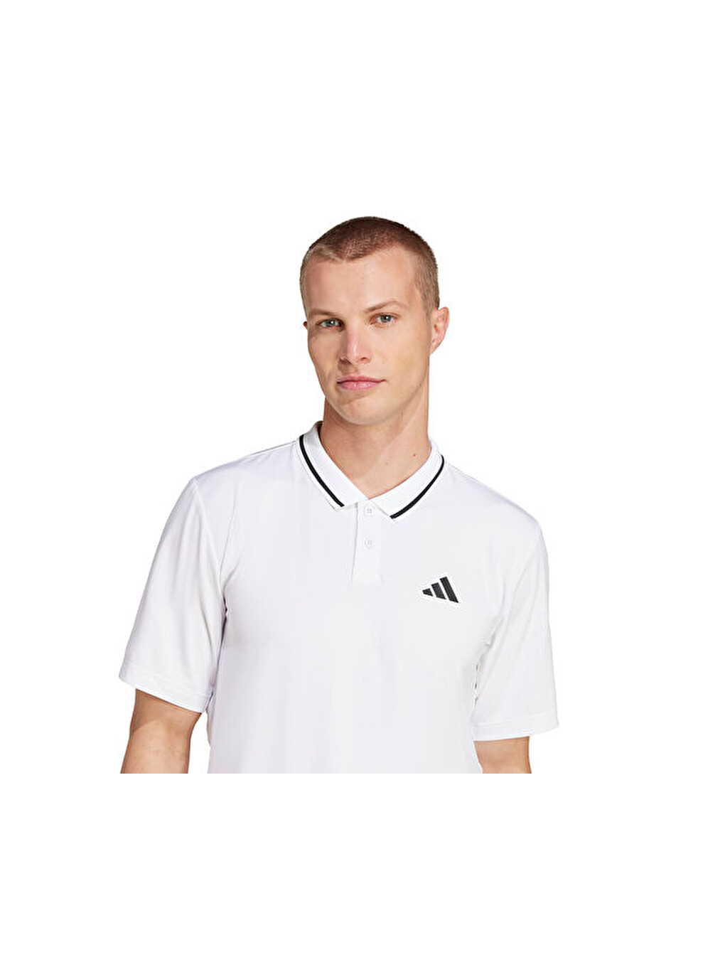Club Pique Polo Erkek Tenis Polo Tişört Jd8644 Beyaz-4