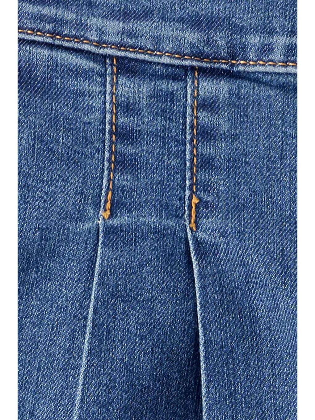 Kız Çocuk Mavi Pantolon-2