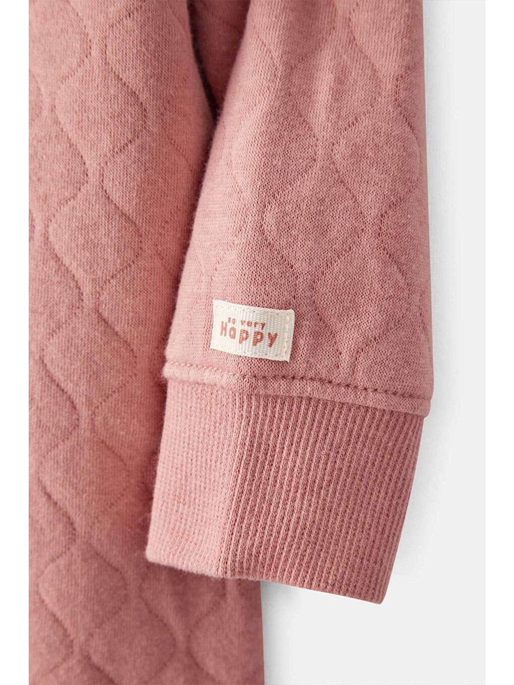 Kız Bebek Pembe Kapüşonlu Tulum-1