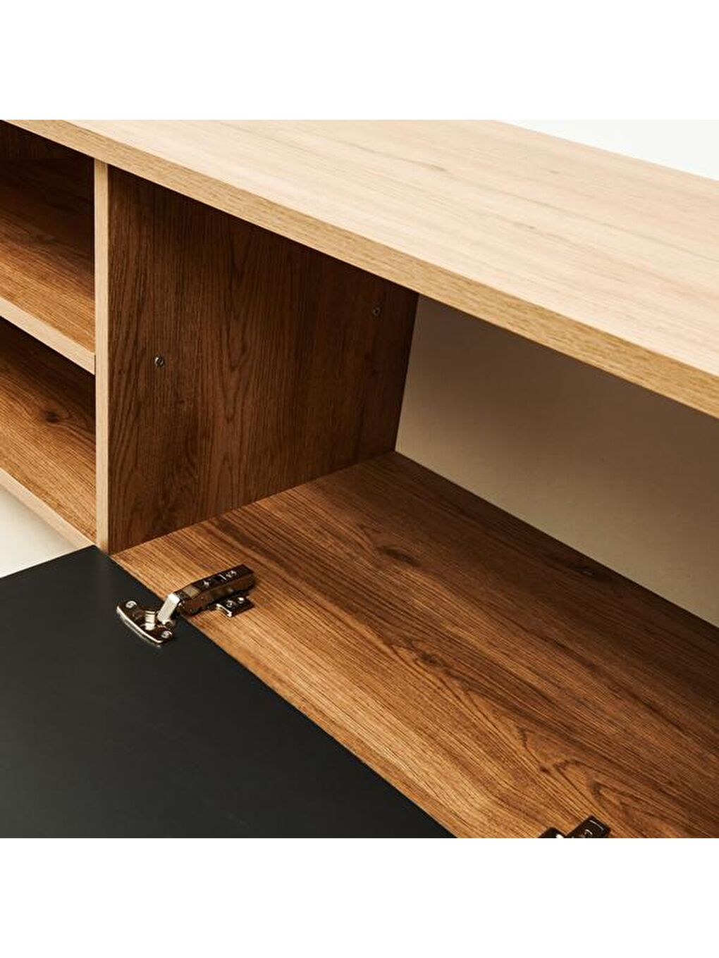 Karışık Alina Tv Ünitesi - Sepet / Antrasit / Yunus - 180 cm-2