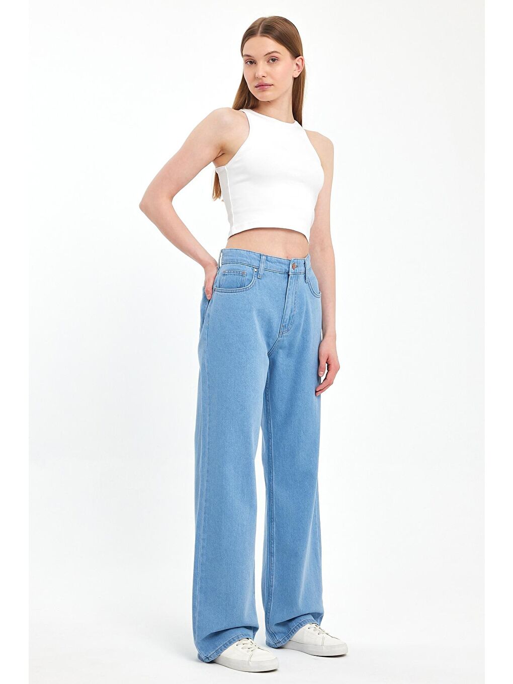 Mavi Alexandra 010 Wıde Leg Fıt Denim Pantolon 0916-2