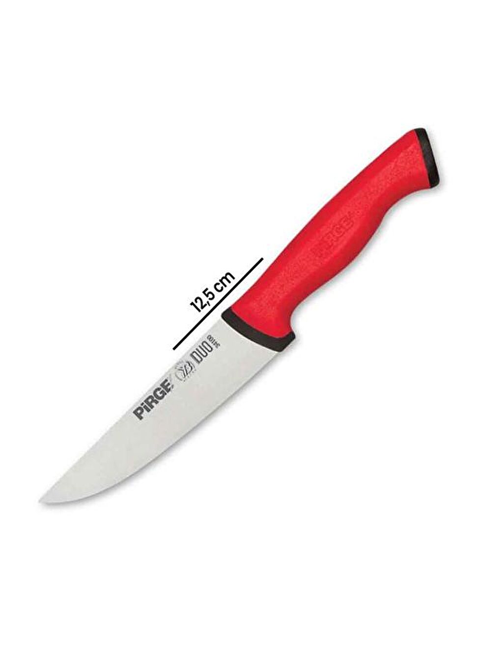 Duo Et Bıçağı - Kırmızı - 12,5 cm-4