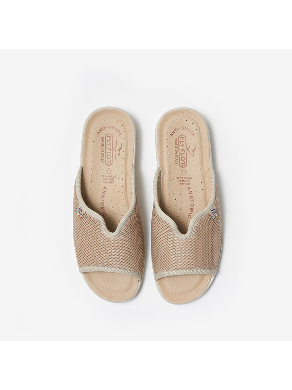 Bej Kadın Terlik 83 429 Fe Cloth Beige-4