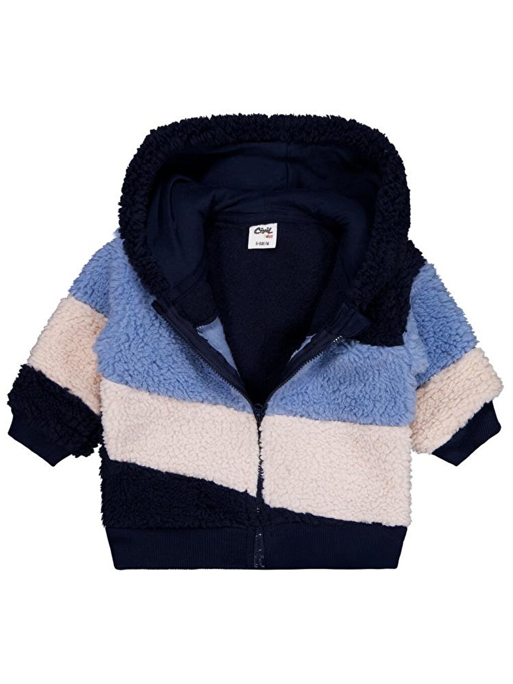 Baby Kuzu Parçalı 6-18 Ay Hırka - Lacivert 18-24 Ay-2