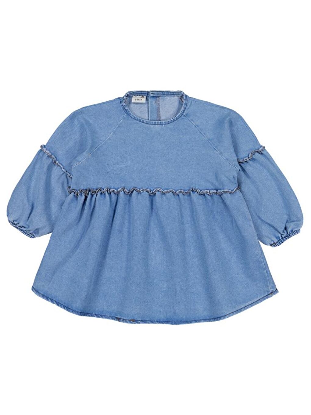 Baby Jean 6-18 Ay Elbise - Mavi 12-18 Ay