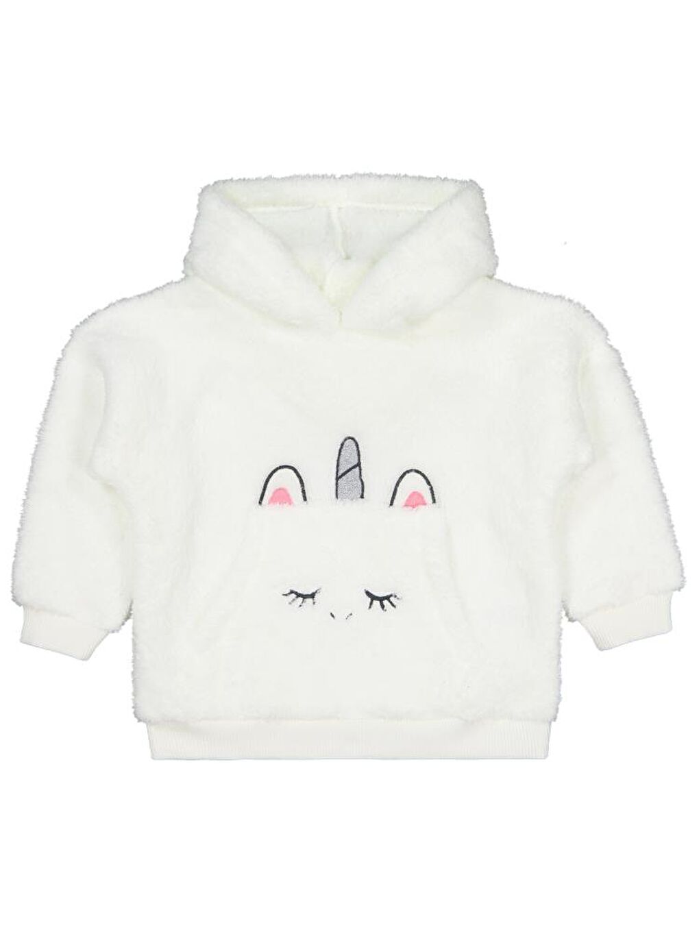 Girls Nakışlı 2-5 Yaş Eşofman Takımı - Ekru 4-5 Yaş-1