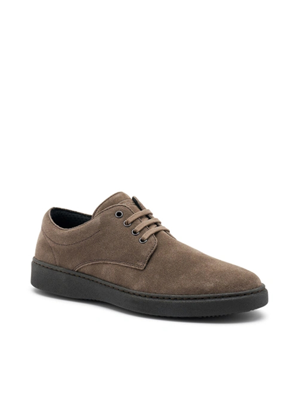 Bej Erkek Sneaker 19c4 Waxy Laced Shoes-1