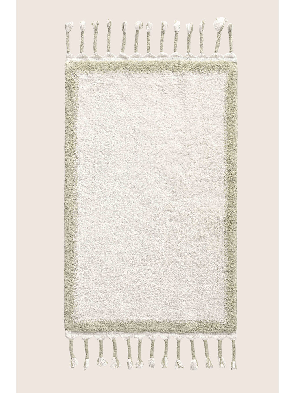 Yeşil Root Tekli Banyo Paspası Bambu 50x80 cm Mint