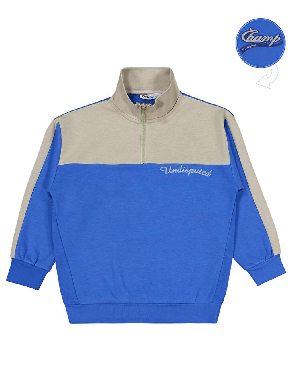 Mavi Boys Game Over Baskılı 10-13 Yaş Sweatshirt