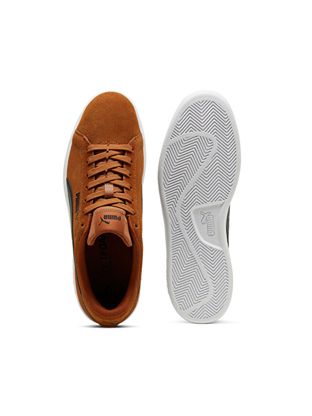 Puma Smash 3.0 Erkek Günlük Ayakkabı 39098413 Kahverengi-3