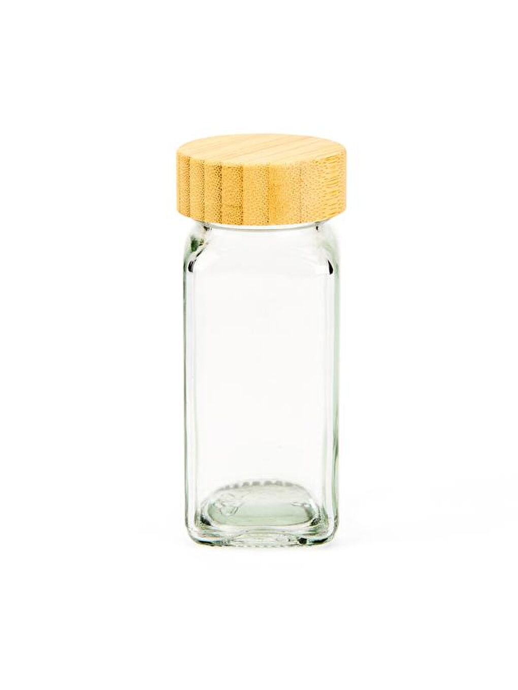 Renksiz 12'li Cam Baharatlık Seti - Şeffaf - 11 cm-1