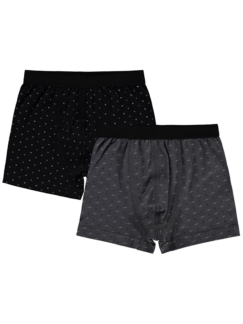 Beyaz Boys Energy 2-12 Yaş Erkek Çocuk 2'li Boxer
