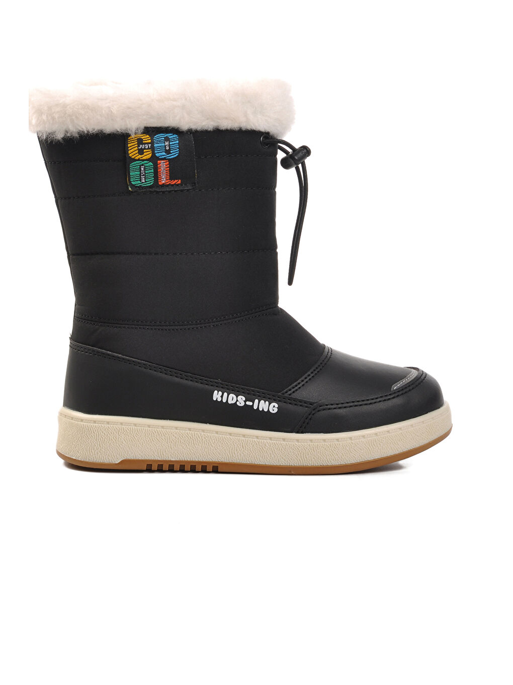 Siyah İçi Polarlı Kız Çocuk Bot Havana F