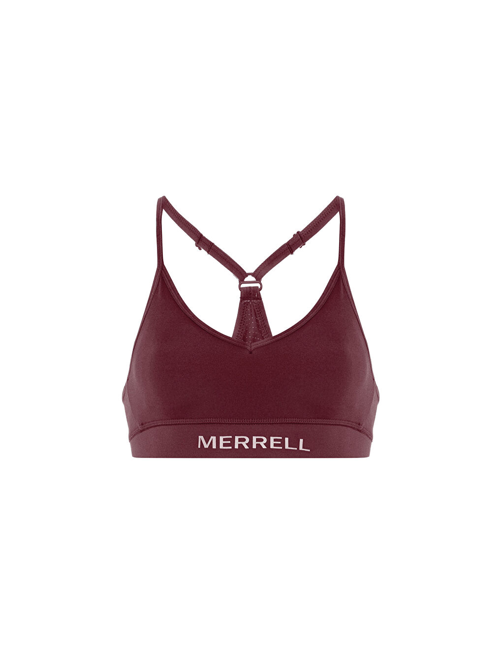 Bordo Base Kadın Kırmızı Fitness Bra