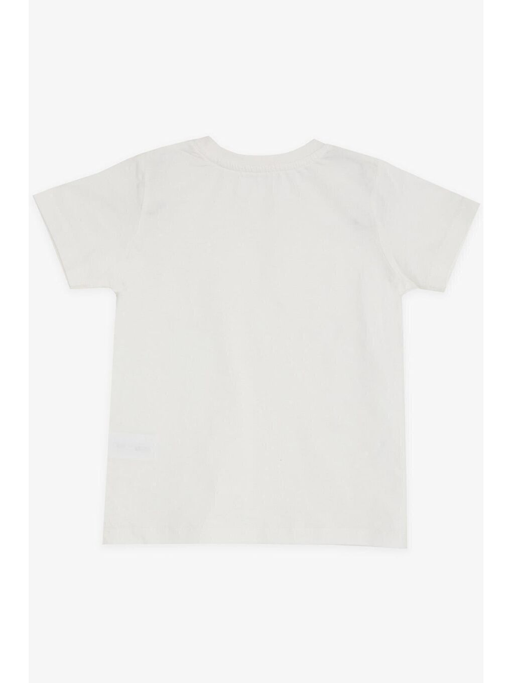 Erkek Çocuk Tişört Basic Beyaz (5-6 Yaş)-1