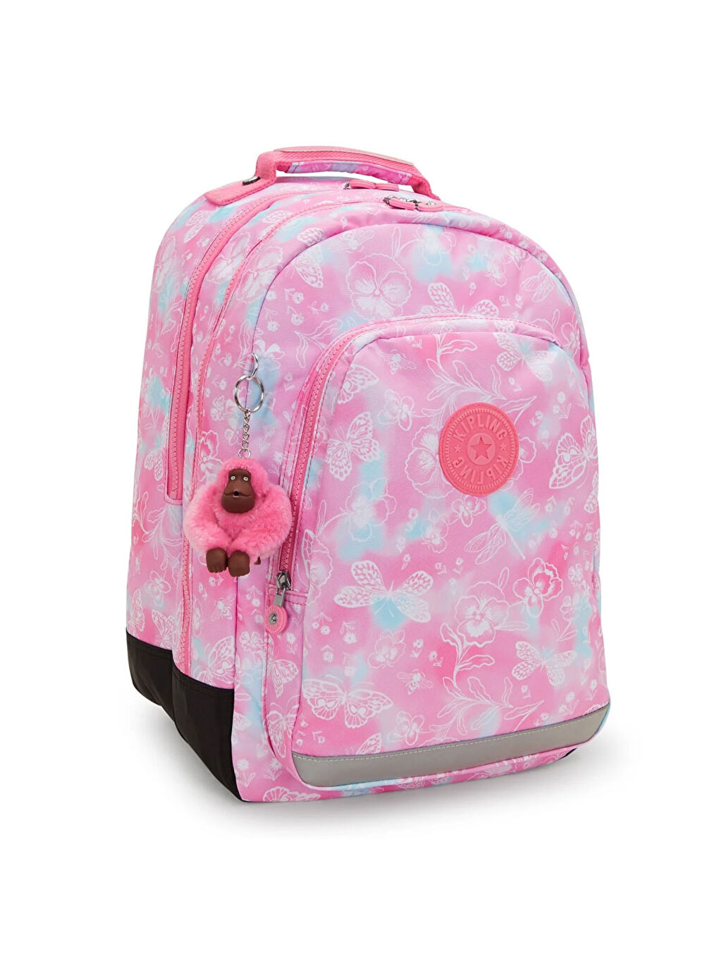 Kipling Pembe Class Room Okul Çantası Garden Clouds KI70902PE - 1