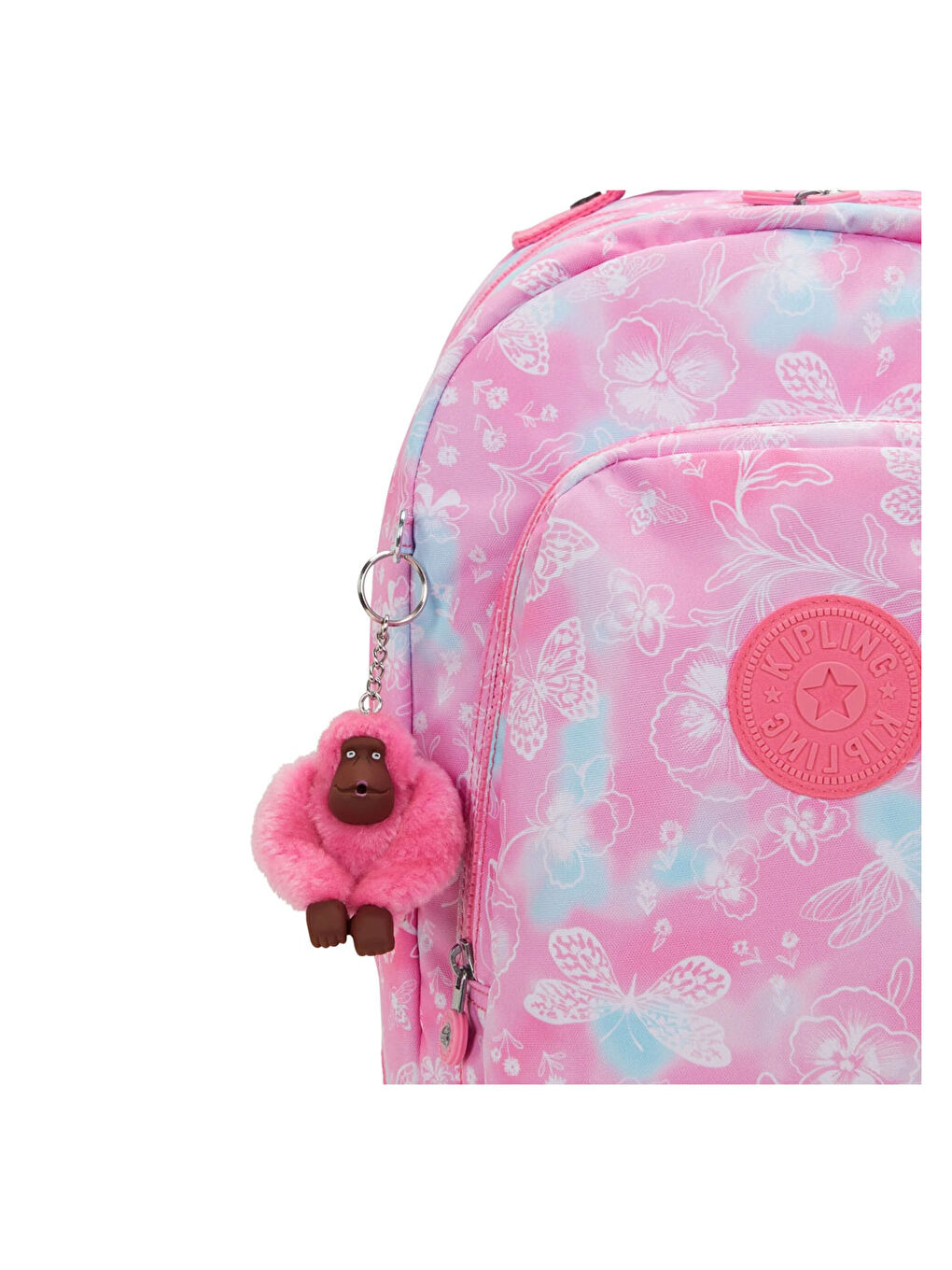 Kipling Pembe Class Room Okul Çantası Garden Clouds KI70902PE - 3