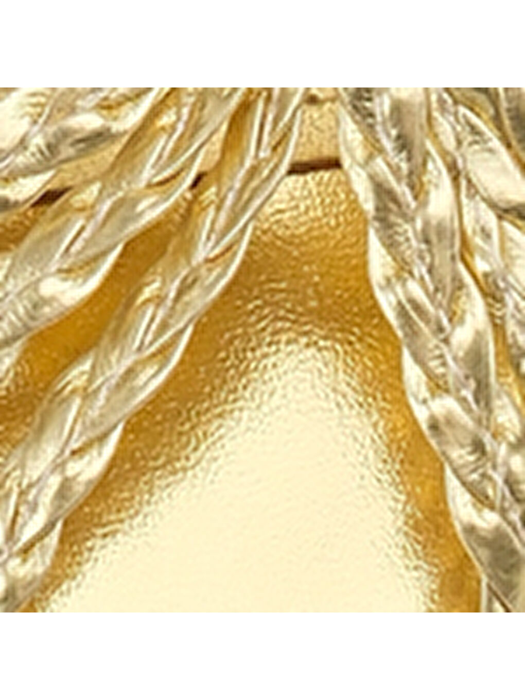 Sarı Lacie Örgü Orta Topuklu Kadın Terlik-7