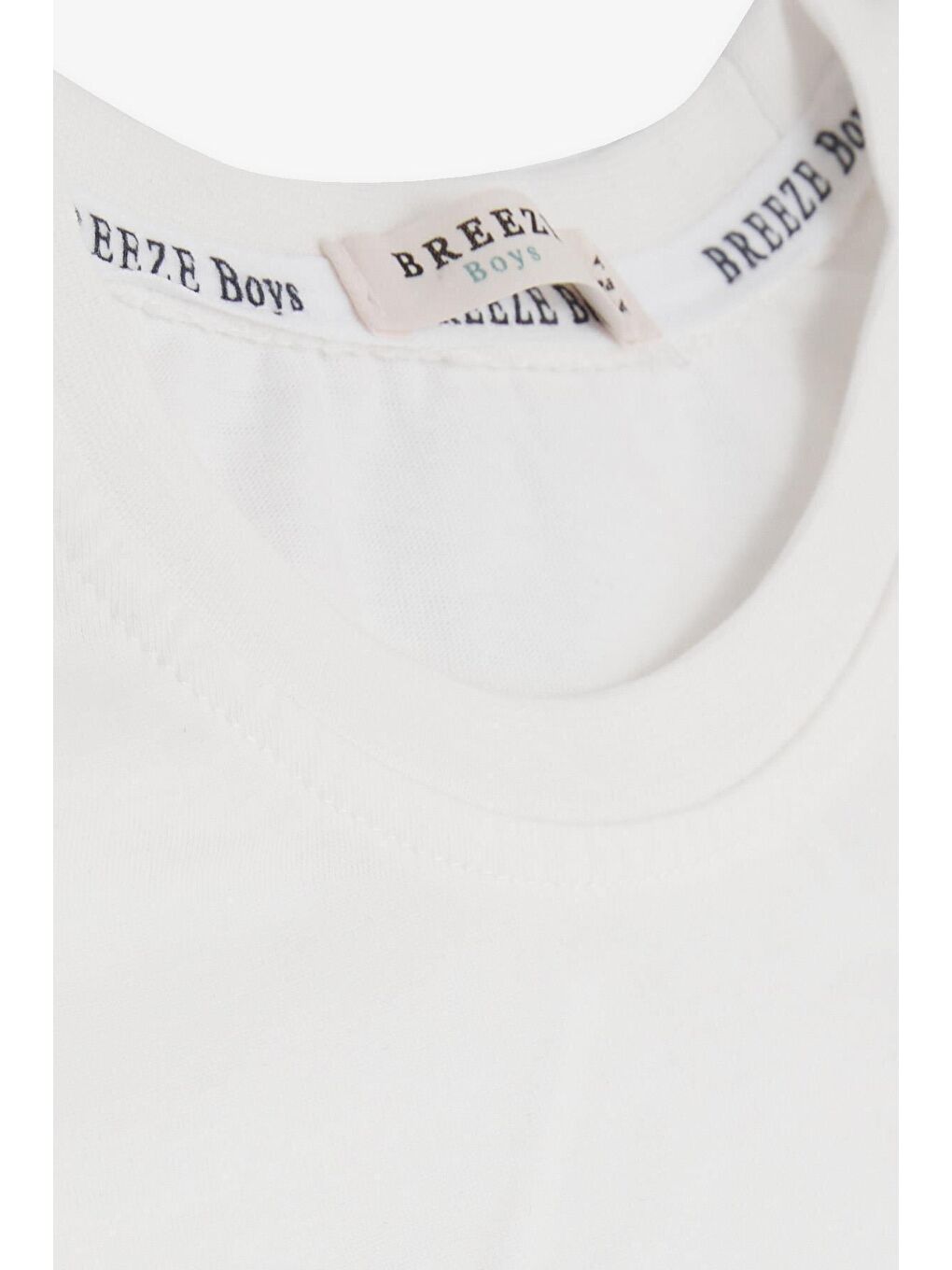 Erkek Çocuk Tişört Basic Beyaz (5-6 Yaş)-2