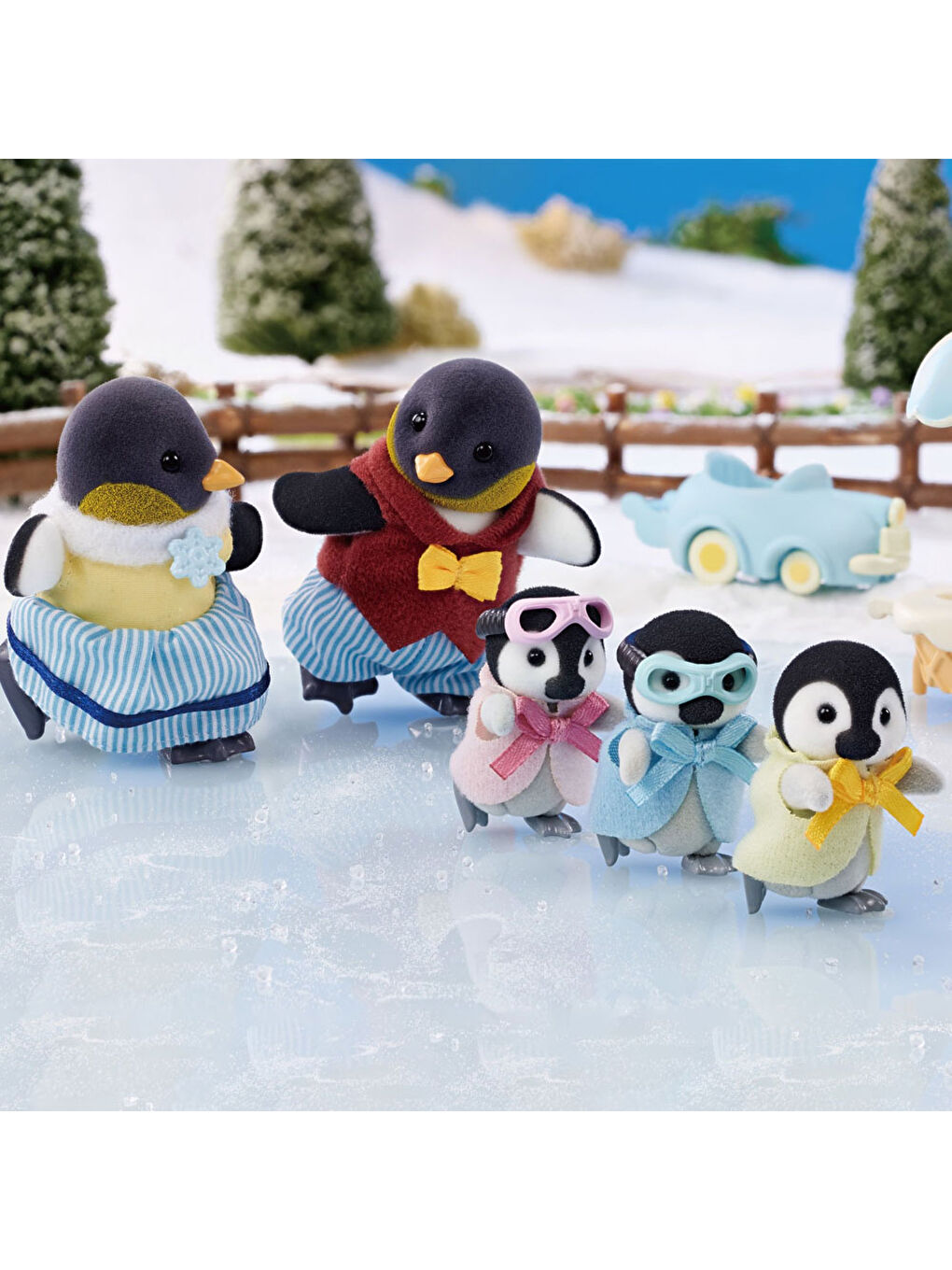 Sylvanian Families Renksiz Penguen Ailesi 5694 - 1