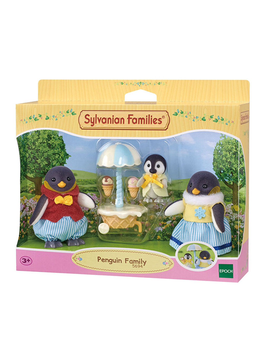 Sylvanian Families Renksiz Penguen Ailesi 5694 - 2