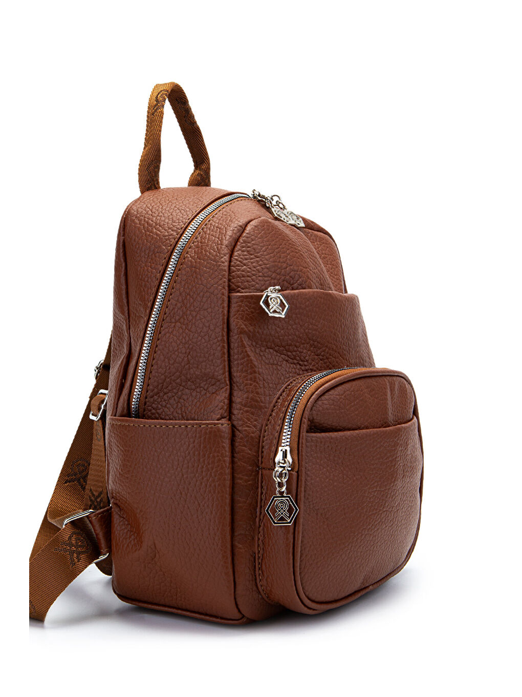 Kahverengi Çok Gözlü Holly Kadın Sırt Çanta Taba-1