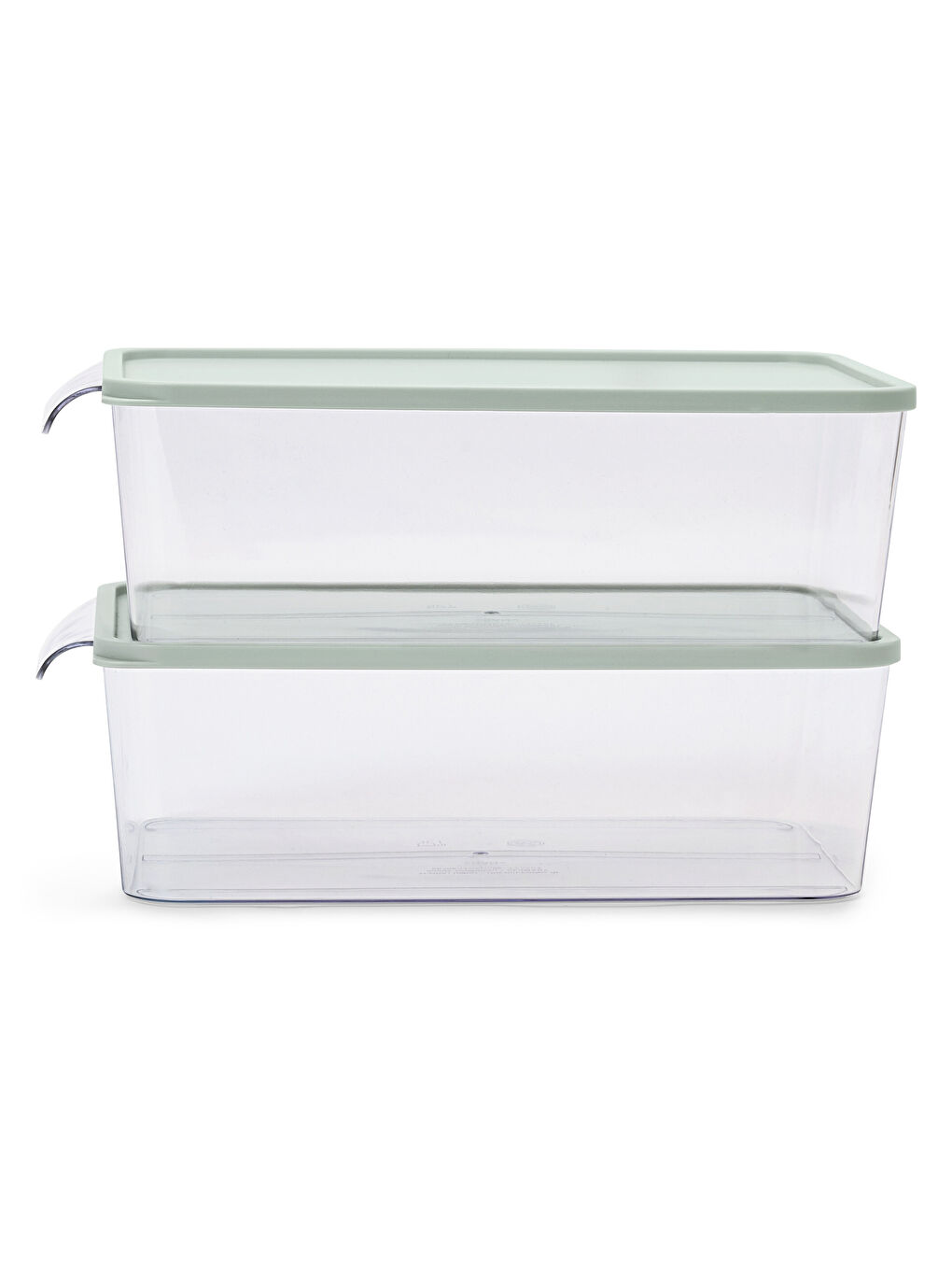 Renksiz Kapaklı Düzenleme Kutusu, 2'li-4