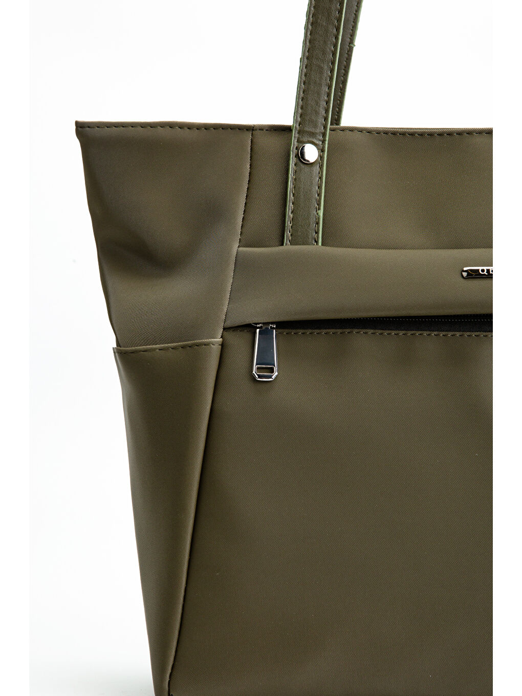 Paraşüt Kumaş Devin Kadın Kol Çanta Haki-3