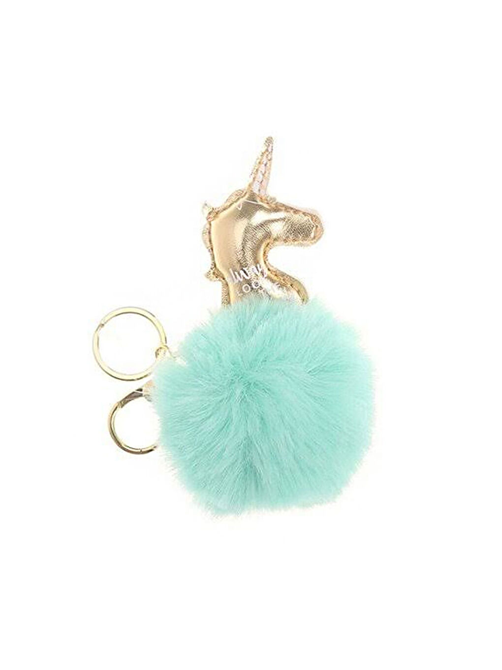 Anahtarlık Ponpon Mavi